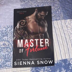 Master of Fortune – sienna Snow
Gods of Vegas – book 6